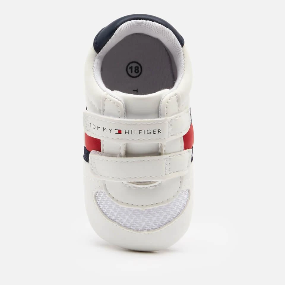 商品Tommy Hilfiger|TOMMY HILFIGER BABIES' VELCRO SHOE - WHITE/BLUE,价格¥211,第3张图片详细描述