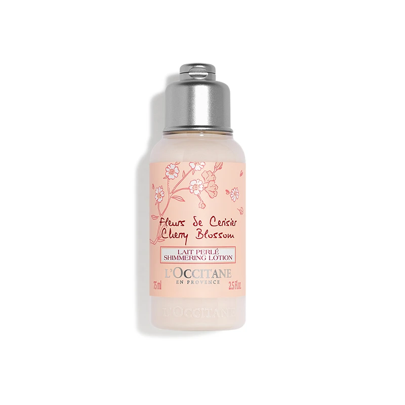 欧舒丹2022限量甜蜜樱花护理套装 沐浴露250ml+身体乳75ml+护手霜75ml+香皂50g 商品