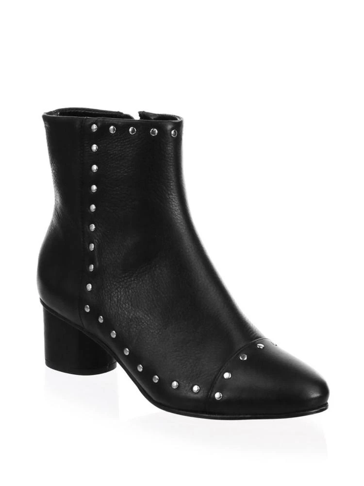 商品Rebecca Minkoff|Isley Leather Stud Booties,价格¥1313,第1张图片