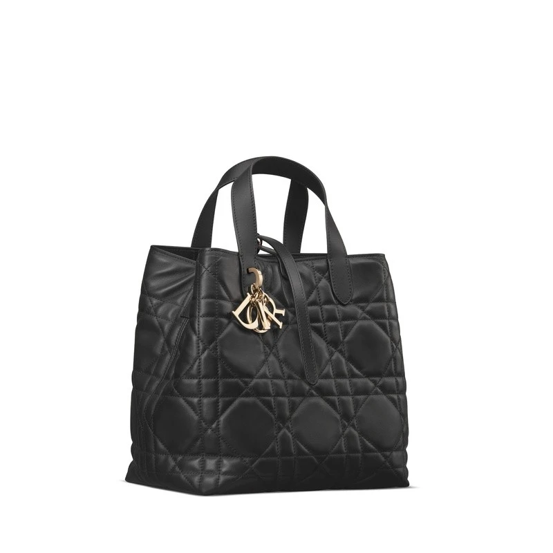 商品Dior|Dior 迪奥 Toujours系列女士黑色牛皮手提包,价格¥28898,第1张图片