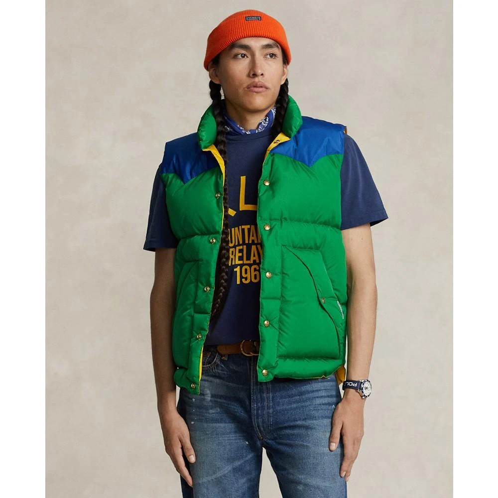 商品Ralph Lauren|Men's Colorblocked Puffer Vest,价格¥996,第1张图片