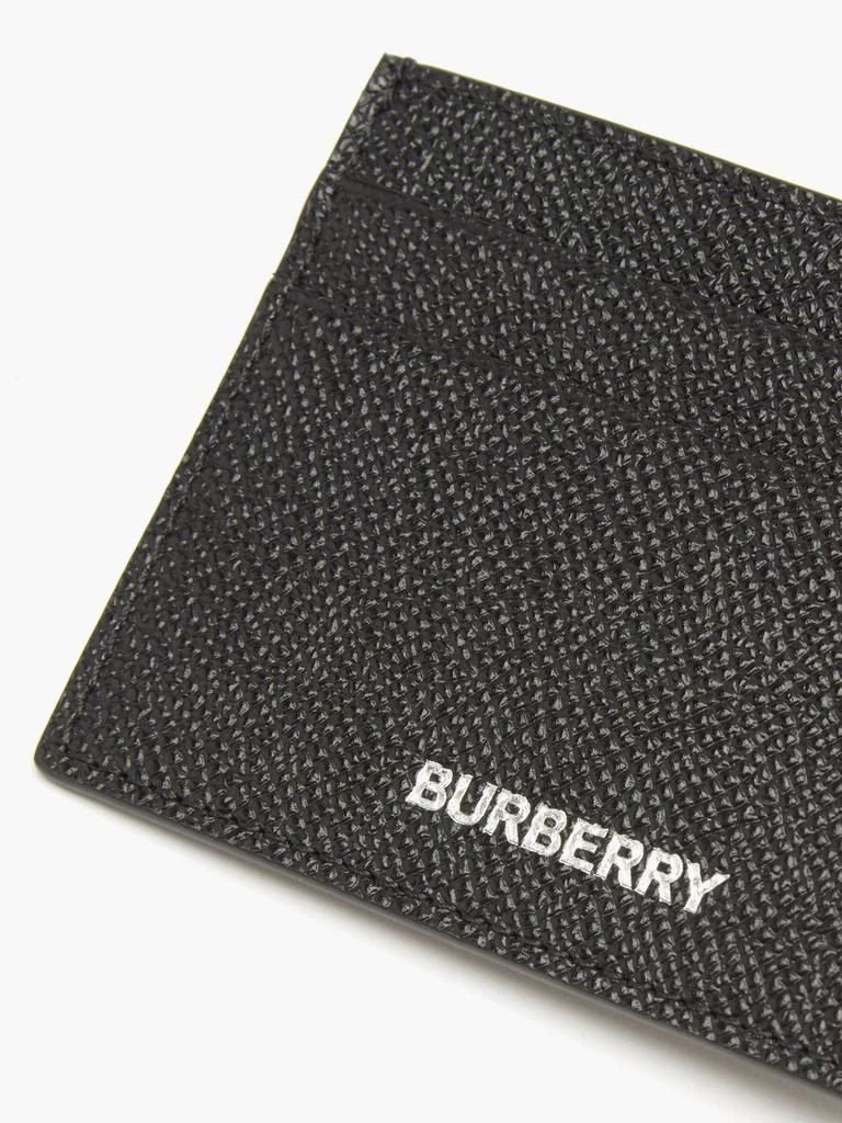 商品Burberry|Sandon grained-leather cardholder,价格¥1808,第2张图片详细描述
