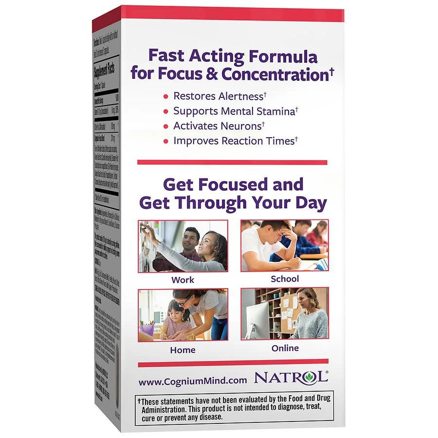 商品Natrol|Cognium Focus,价格¥216,第2张图片详细描述