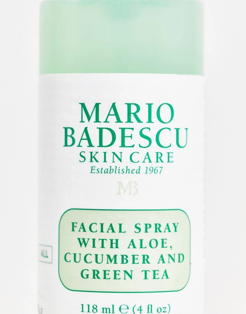 商品Mario Badescu|Mario Badescu Facial Spray with Aloe Cucumber and Green Tea 118ml,价格¥83,第4张图片详细描述