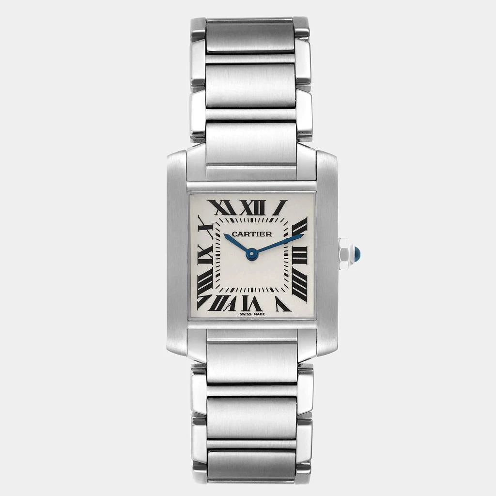 商品[二手商品] Cartier|Cartier Tank Francaise Midsize Steel Ladies Watch WSTA0005 25 x 30 mm,价格¥28408,第1张图片