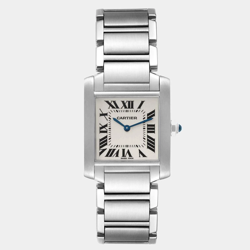 商品[二手商品] Cartier|Cartier Tank Francaise Midsize Steel Ladies Watch WSTA0005 25 x 30 mm,价格¥32717,第1张图片