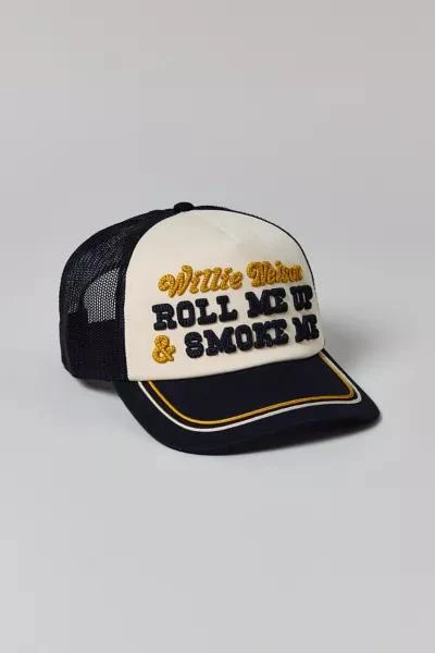 商品American Needle|American Needle Willie Nelson Roll Me Up & Smoke Me Trucker Hat,价格¥294,第1张图片