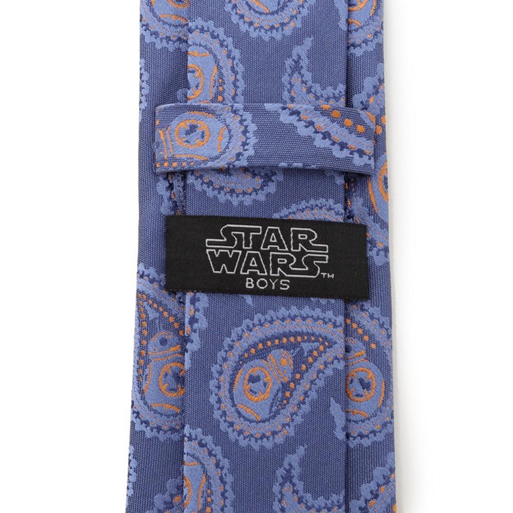 Men's BB-8 Paisley Silk Boys Tie商品第4张图片规格展示