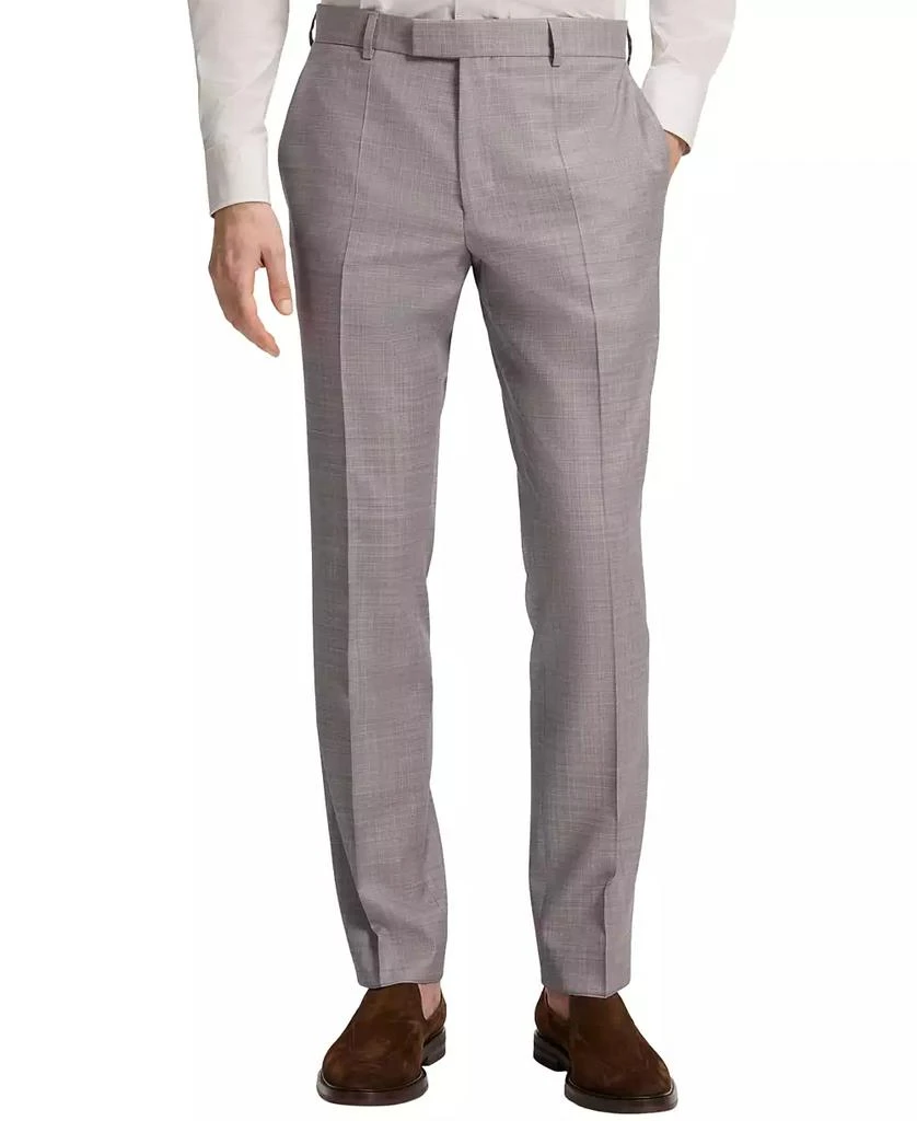 商品Hugo Boss|Men's Checked Virgin Wool Regular-Fit Suit,价格¥14146,第4张图片详细描述