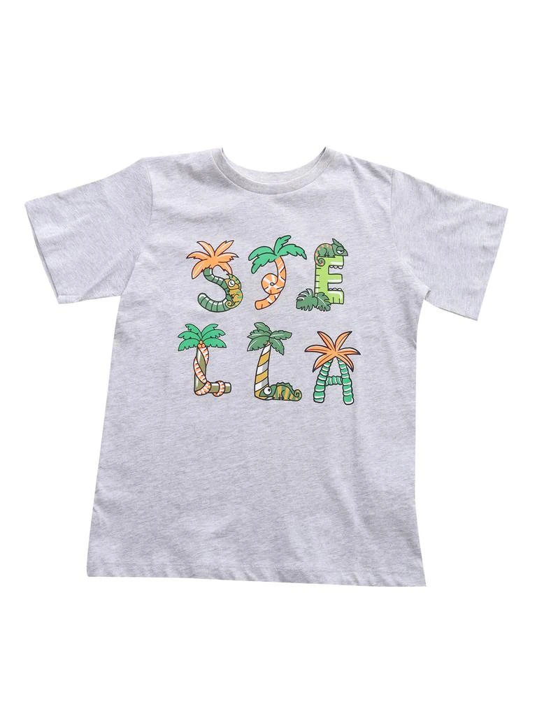 商品Stella McCartney|Stella McCartney Kids Lettering Logo T-shirt,价格¥704,第1张图片