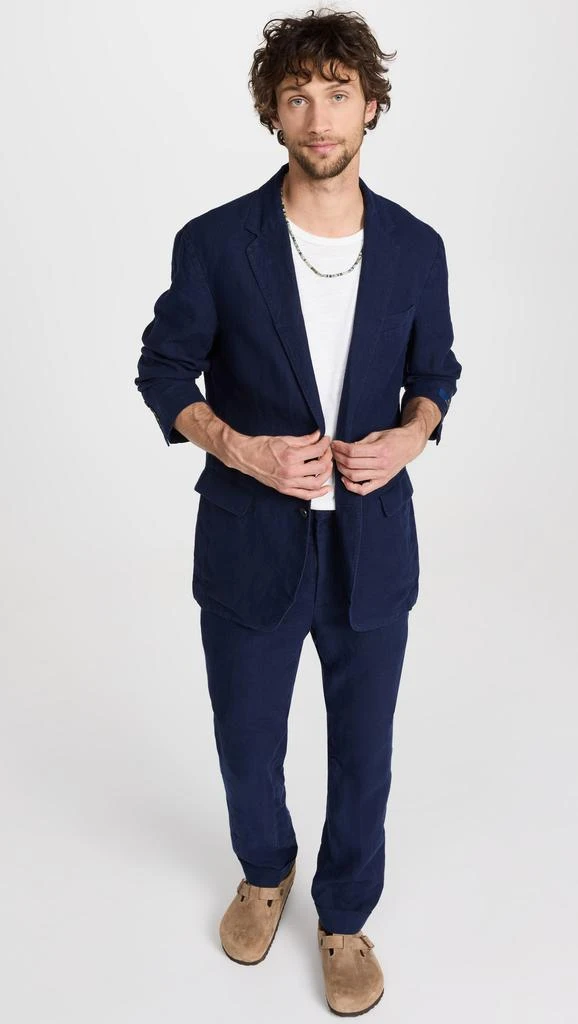 商品Ralph Lauren|Polo Ralph Lauren Solid Linen Sportcoat,价格¥2909,第5张图片详细描述