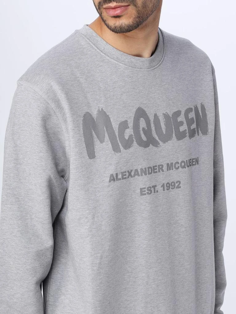 商品Alexander McQueen|Alexander McQueen cotton sweatshirt,价格¥2598,第5张图片详细描述