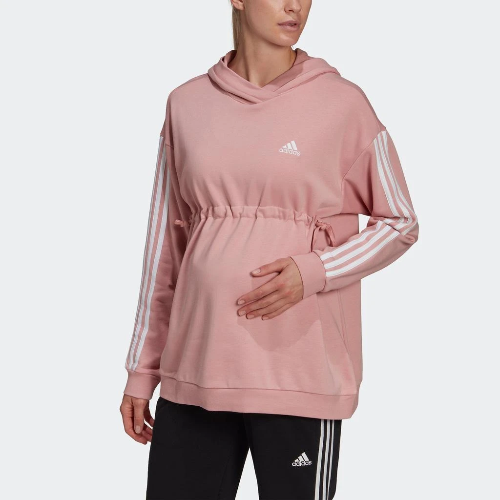 Women's adidas Essentials Cotton 3-Stripes Hoodie (Maternity) 商品