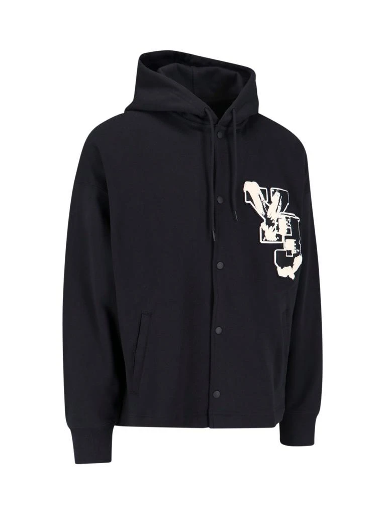 商品Y-3|Y-3 Logo Patch Drawstring Hoodie,价格¥2085,第3张图片详细描述