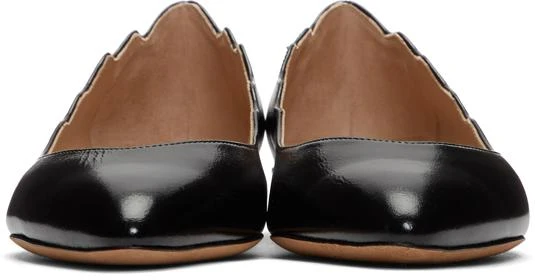 商品Chloé|Black Lauren Flats,价格¥3047,第2张图片详细描述