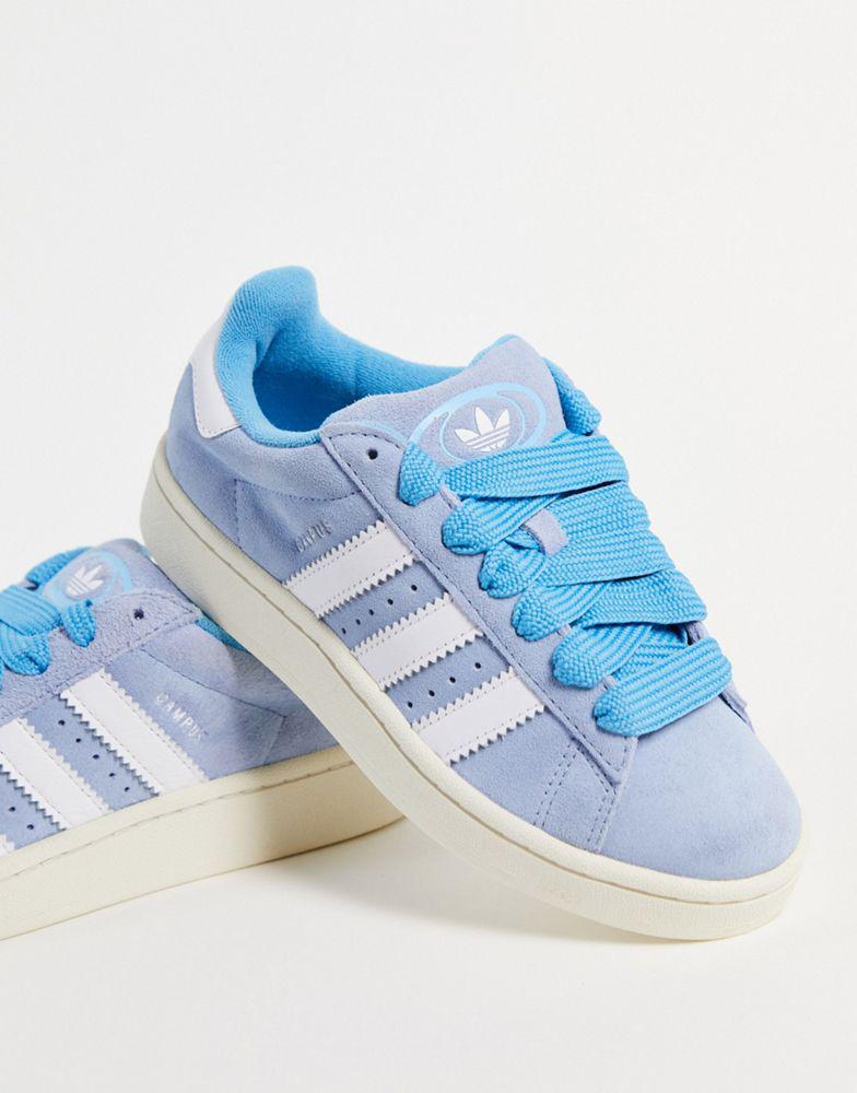 adidas Originals Campus 00's trainers in pale blue商品第3张图片规格展示