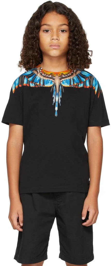 商品Marcelo Burlon|Kids Grizzly Wings T-Shirt,价格¥405,第2张图片详细描述