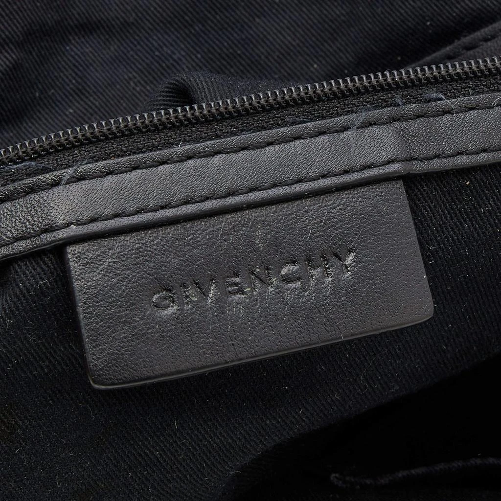 Givenchy Black/Grey Signature Canvas and Leather Satchel 商品