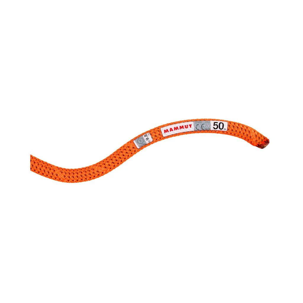 商品Mammut|MAMMUT - 9.8 CRAG DRY ROPE - 60m - Standard, Safety Ora,价格¥2064,第2张图片详细描述