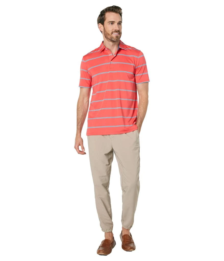 商品Southern Tide|Driver Wrenn Stripe Performance Polo,价格¥598,第4张图片详细描述