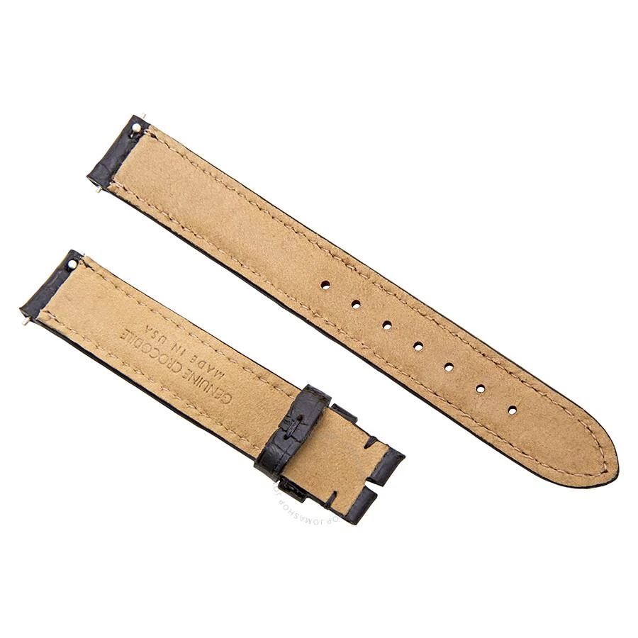 商品Hadley Roma|14 MM Matte Black Crocodile Leather Strap,价格¥186,第2张图片详细描述