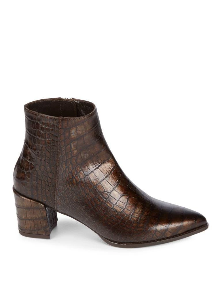 商品Stuart Weitzman|Zepher Crocodile Booties,价格¥1887,第5张图片详细描述