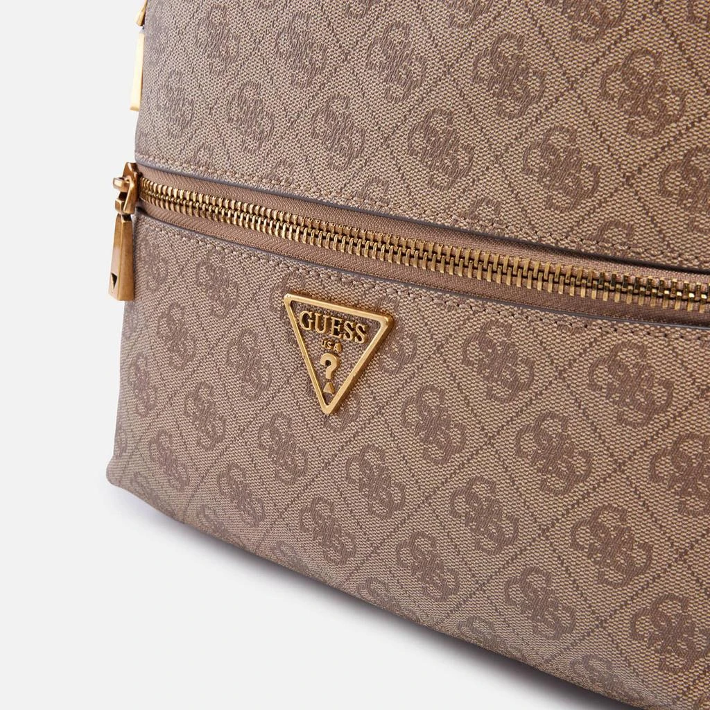 商品GUESS|Guess Women's Manhattan Large Backpack - Latte Logo,价格¥1223,第4张图片详细描述