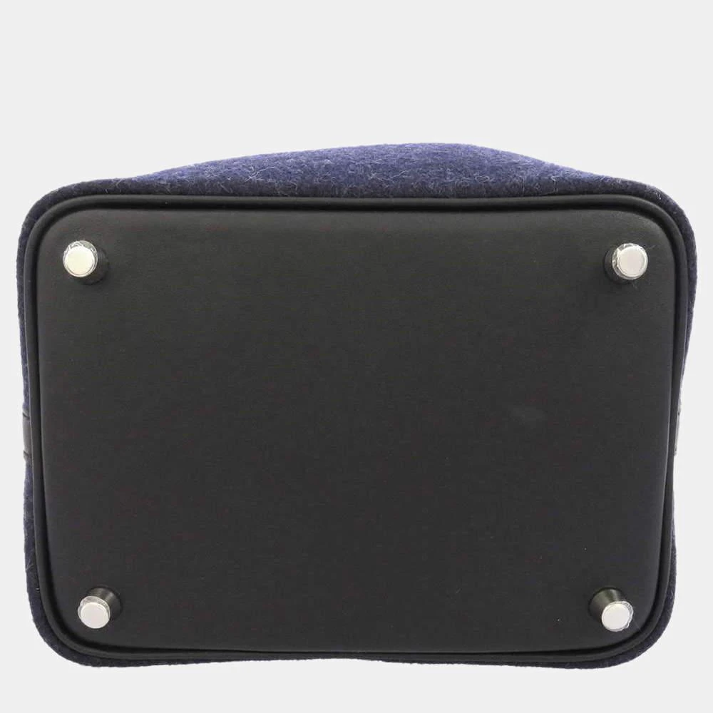 商品[二手商品] Hermes|Hermes Blue Feutre Swift Picotin Lock bag,价格¥27778,第4张图片详细描述