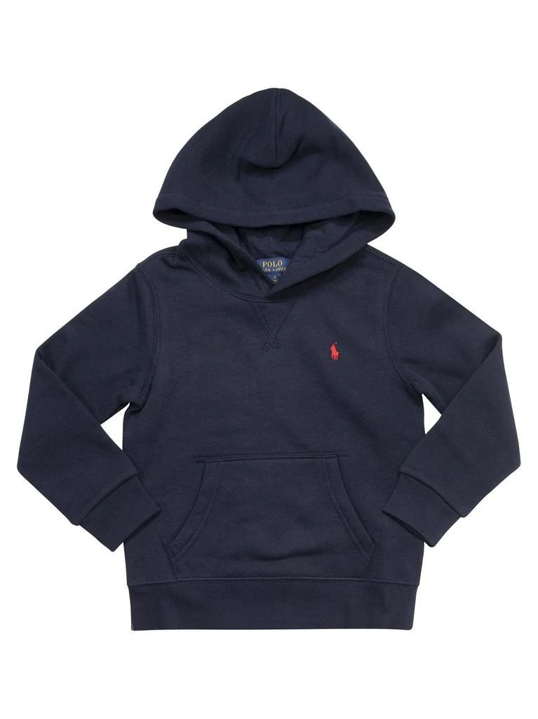 商品Ralph Lauren|Polo Ralph Lauren Kids Logo Embroidered Long-Sleeved Hoodie,价格¥647,第1张图片