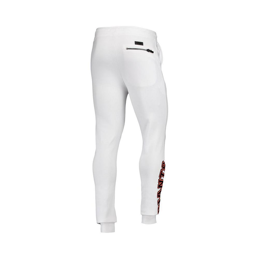 Men's White San Francisco Giants Team Logo Jogger Pants商品第3张图片规格展示