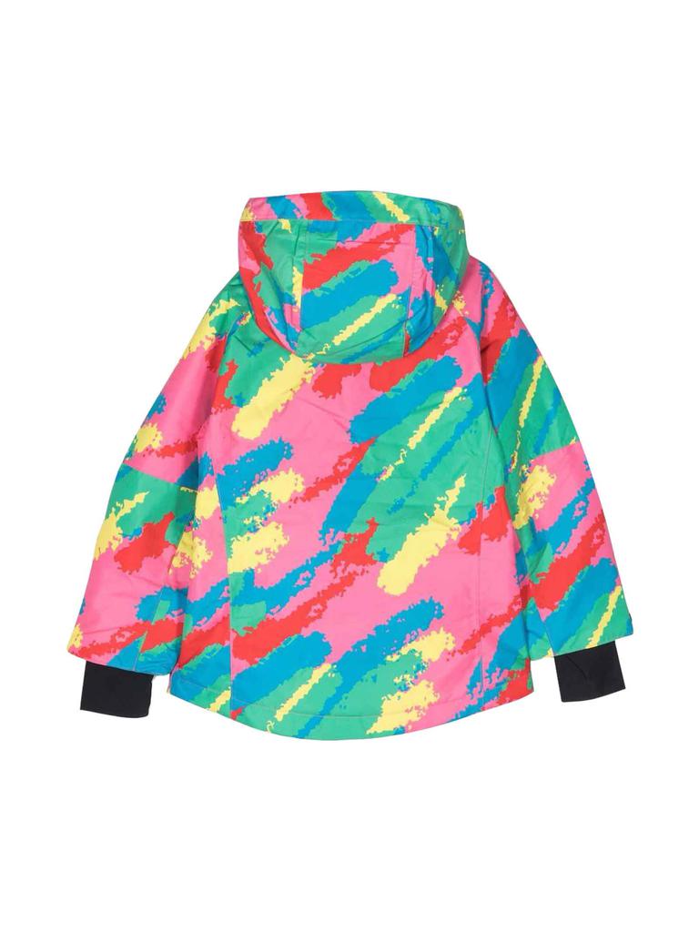 Stella McCartney Kids Multicolor Down Jacket Girl商品第2张图片规格展示