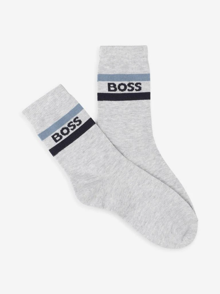 商品Hugo Boss|BOSS Boys 3 Pairs Socks Set in Navy,价格¥237,第3张图片详细描述