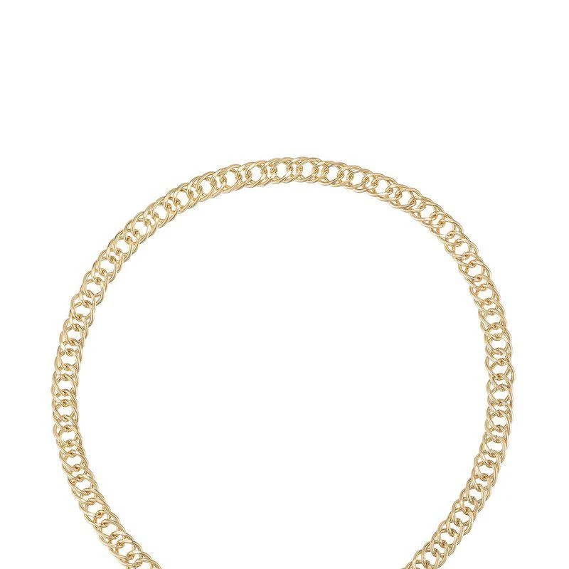 商品Ettika Jewelry|All About That Chain Crystal And 18k Gold Plated Necklace ONE SIZE ONLY,价格¥453,第1张图片