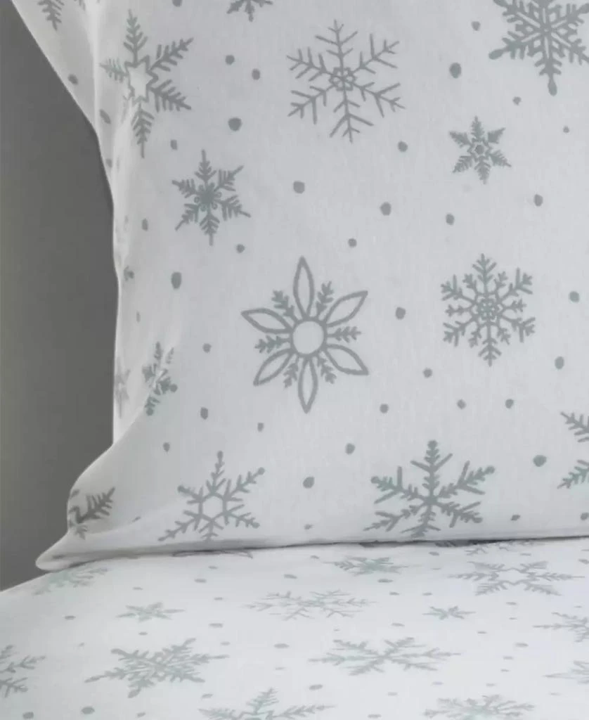 商品Avanti|Printed 100% Brushed Cotton Flannel 3-Pc.Sheet Set, Twin,价格¥419,第2张图片详细描述
