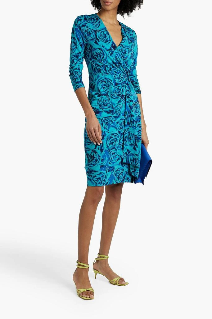 商品Diane von Furstenberg|Ademia wrap-effect printed jersey dress,价格¥1725,第2张图片详细描述