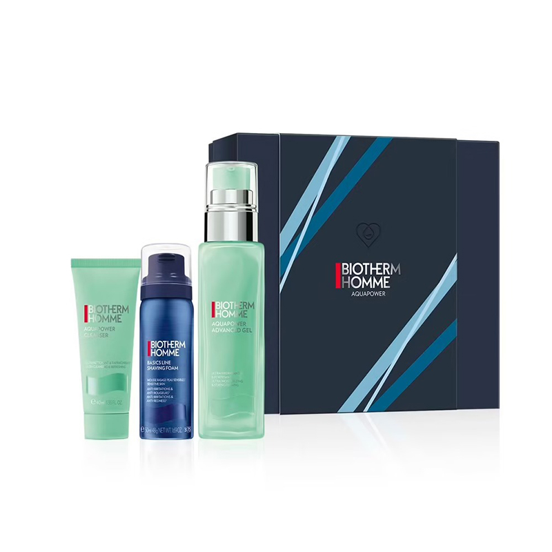 Biotherm | Biotherm碧欧泉男士水动力套装 水动力乳液75ml+剃须慕斯50ml+水动力洗面奶40ml 2023新品 299.30元 商品图片