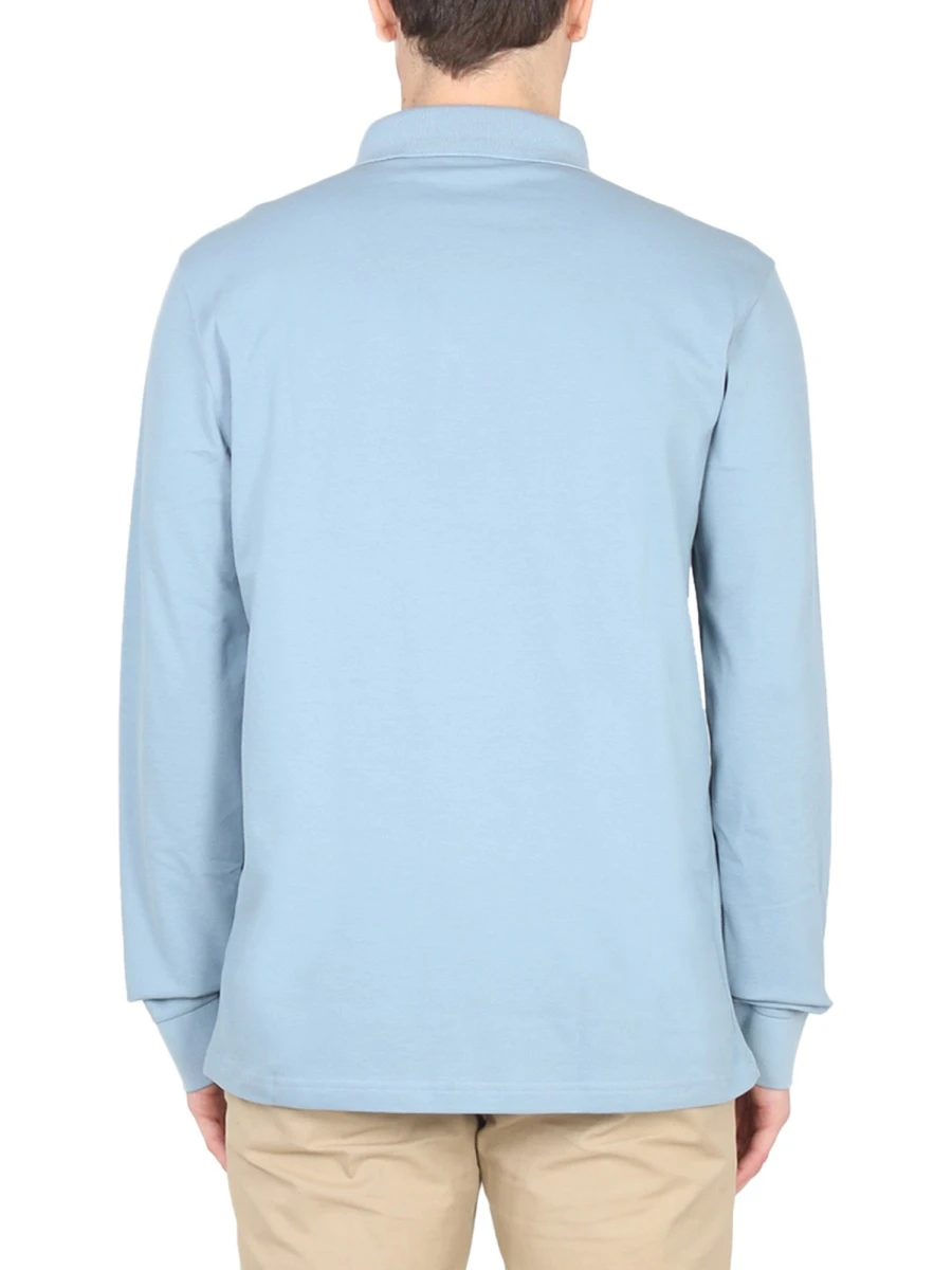 商品【商品预售7天】 Hugo Boss|Hugo Boss 男士POLO衫 5047268110242645451 蓝色,价格¥561,第4��张图片详细描述