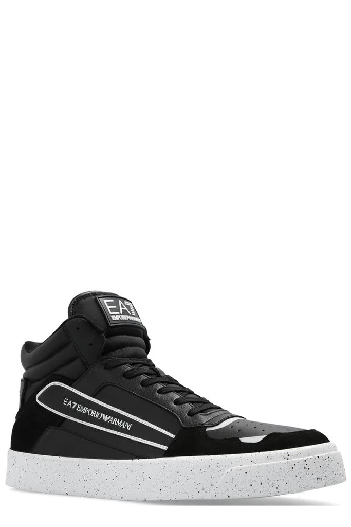 商品Emporio Armani|Ea7 Emporio Armani Round Toe Lace-Up Sneakers,价格¥1055,第2张图片详细描述