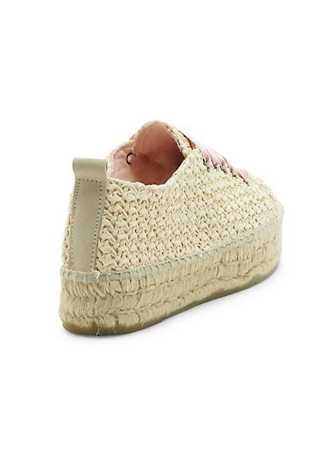 商品MANEBÍ|Yucatan Raffia Espadrille Sneakers,价格¥1067,第5张图片详细描述