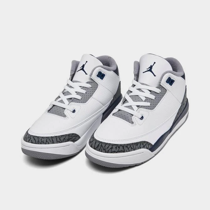 商品Jordan|Little Kids' Air Jordan Retro 3 Basketball Shoes,价格¥659,第2张图片详细描述