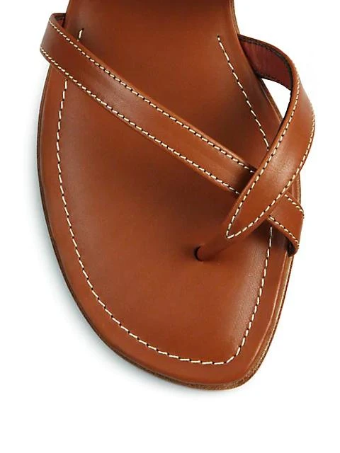 商品Manolo Blahnik|Susa Leather Thong Sandals,价格¥4900,第4张图片详细描述