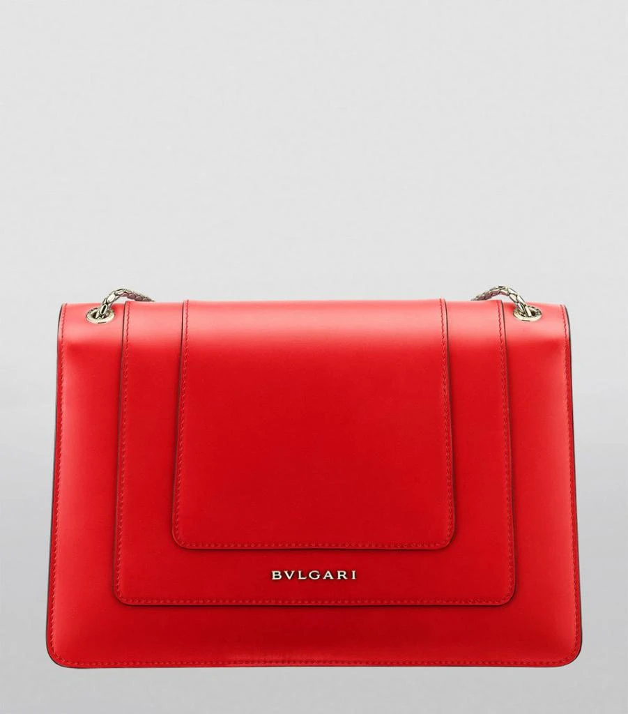 商品BVLGARI|Leather Serpenti Forever Shoulder Bag,价格¥23187,第3张图片详细描述
