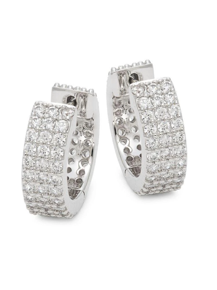 商品Nadri|Aura Huggie Earrings,价格¥392,第1张图片