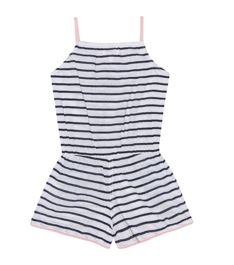 商品Heidi Klein Kids|条纹棉质连身短裤,价格¥480,第4张图片详细描述