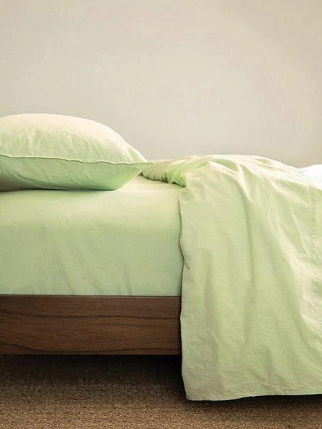 商品CIMINO Home|CIMINO HOME Nile Green Chambray Sheet Set TWIN,价格¥2022,第1张图片