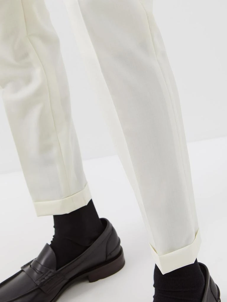 商品Paul Smith|Slim-leg wool-blend suit trousers,价格¥3376,第3张图片详细描述