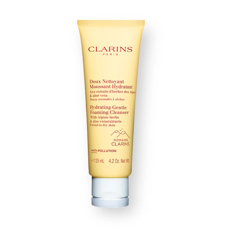 商品[国内直发] Clarins|CLARINS娇韵诗棉花籽温和舒缓泡沫洁面乳 洗面奶125ml 孕妇准妈妈可用 干性/敏感肌,价格¥159,第1张图片