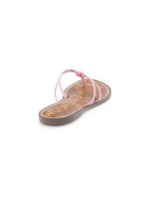 商品Sam Edelman|Gerianne Leather Flip Flops,价格¥158,第3张图片详细描述
