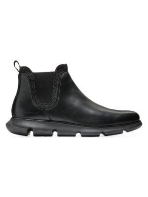 4.ZER0GRAND Waterproof Leather Chelsea Boots商品第1张图片规格展示