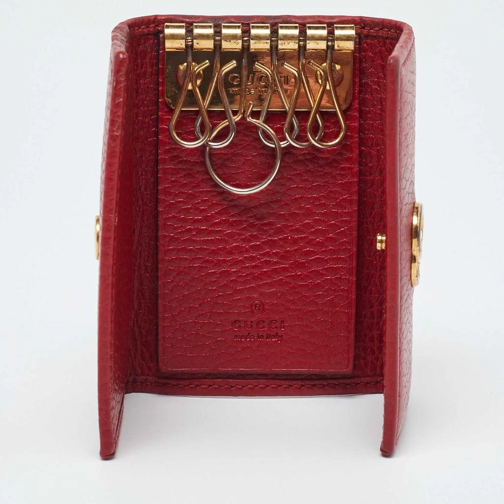 商品[二手商品] Gucci|Gucci Red Leather Key Case,价格¥1571,第2张图片详细描述